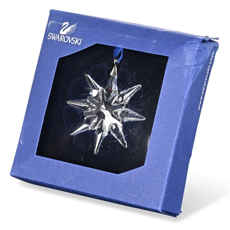 Swarovski 2009 “Little Star” Crystal Ornament w/ Box