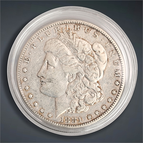 1881 Morgan Silver Dollar