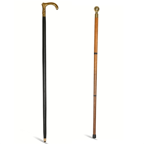 Hidden Compartment Walking Stick + Cane