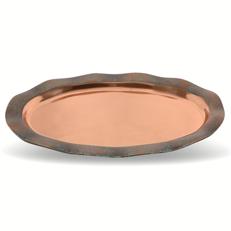 Nambé Copper Canyon Oval Platter