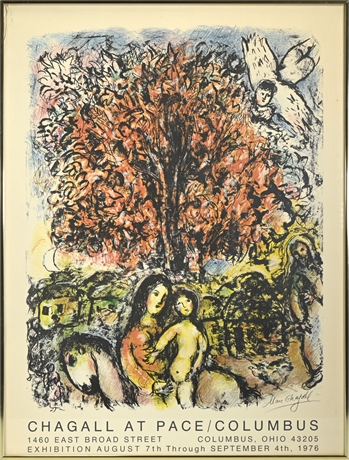 1976 Marc Chagall Museum Exhibition