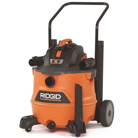 RIDGID HD1800 16 Gal 6.5HP Wet/Dry Shop Vac with Cart