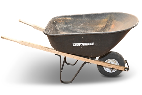 True Temper Metal Wheelbarrow