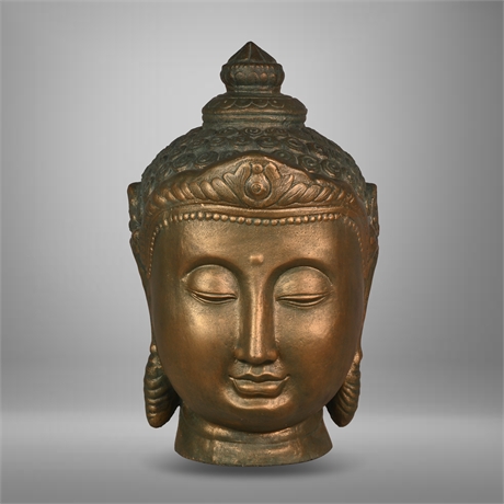 24" Bronzed Tibetan Buddhist Lord Buddha