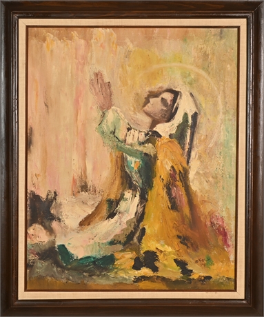 'Maria Full of Grace' Original Oil on Canvas