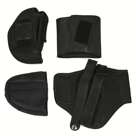 Sleek and Versatile Black Holsters