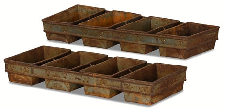 Pair of Industrial Style Loaf Pans