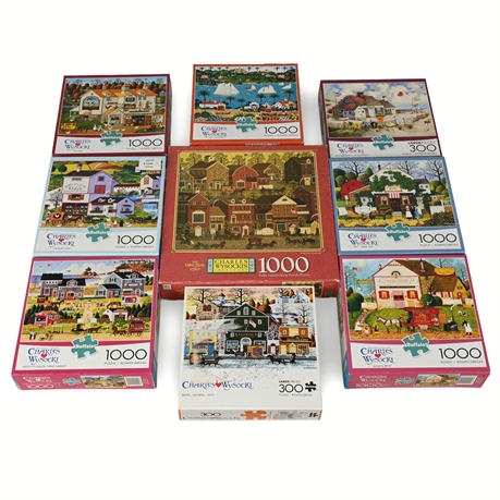 Charles Wysocki Jigsaw Puzzle Collection