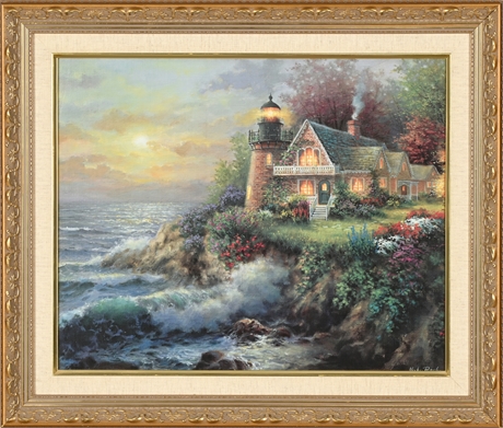 Nicky Boehme 'Guardian of the Sea' Print on Board