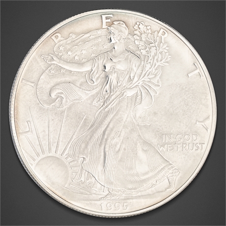 1995 United States Silver Eagle – One Dollar, Silver