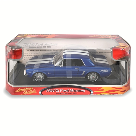 Motormax 1:18 1964½ Ford Mustang – American Graffiti Edition