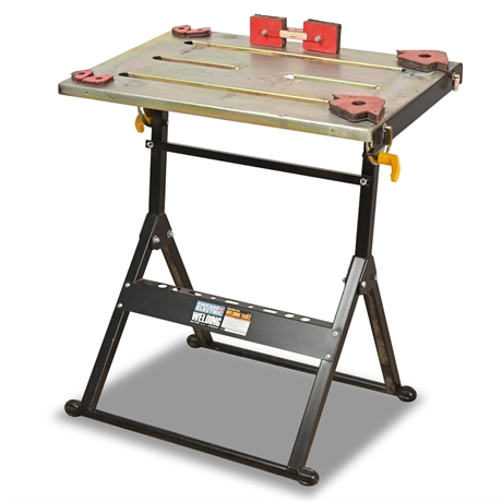 Adjustable Steel Welding Table by Chicago Electric