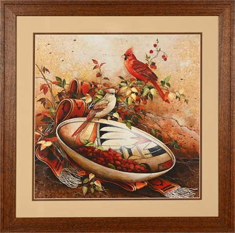 'Hopi Cardinal' by Susan Hemm Zivic