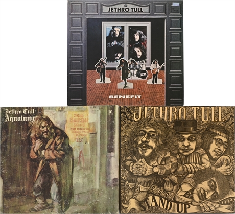 Jethro Tull - 3 Albums: Aqualung, Stand Up