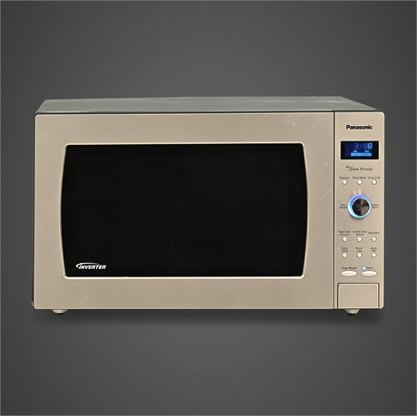 Panasonic Genius Prestige 1.6 cu ft Countertop Inverter Microwave, NN-SD987S