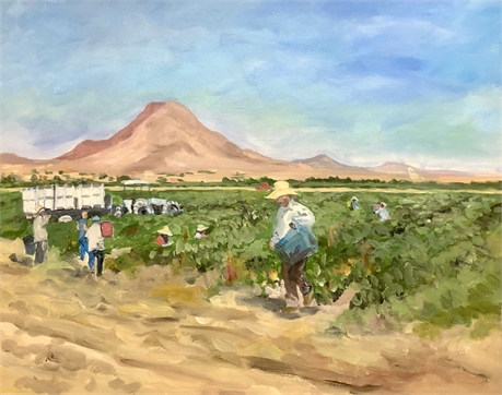 "Picacho Mountain Braceros" by Paul Maxwell