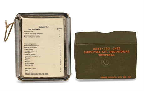 Vietnam Survival, Escape and Evasion Kit & Med Kit