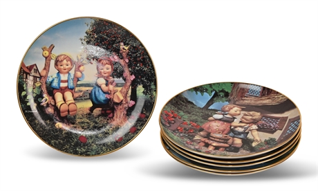 (6) Hummel 'Little Companions' Collectible Plates