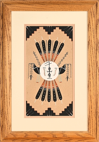 Paul Begay Navajo Sandpainting