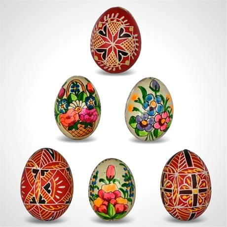 Ukrainian Pysanka Hand Painted Easter Eggs