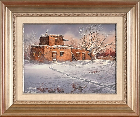 Ted Blaylock Santa Fe Hideaway Giclée Framed Ltd Ed 2/300