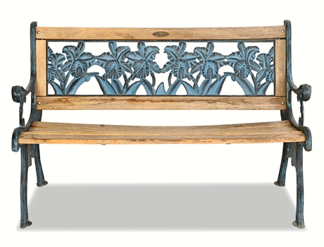 Regalia Cast Iron Park Style Bench
