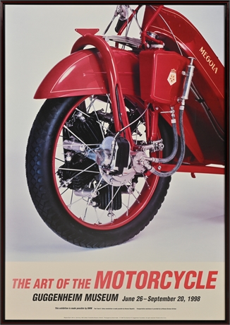Framed Poster "The Art of the Motorcycle