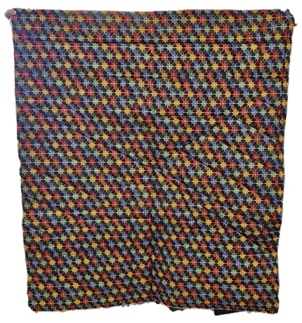 Multicolor Christmas Star Blanket