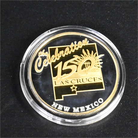 New Mexico .999 Silver 150 Years of Las Cruces