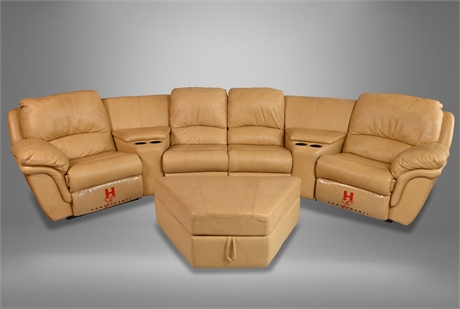 Homelegance Leather Sectional