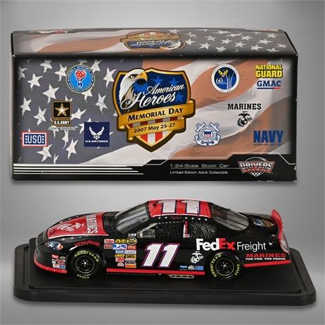 Denny Hamlin #11 FedEx/America Heroes, 2007 Monte Carlo SS