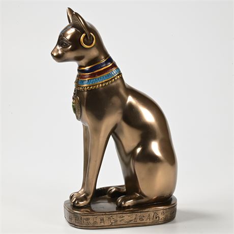 Cast Egyptian Cat Goddess