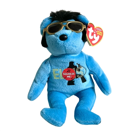 Collectible - Elvis Blue Beanie Baby