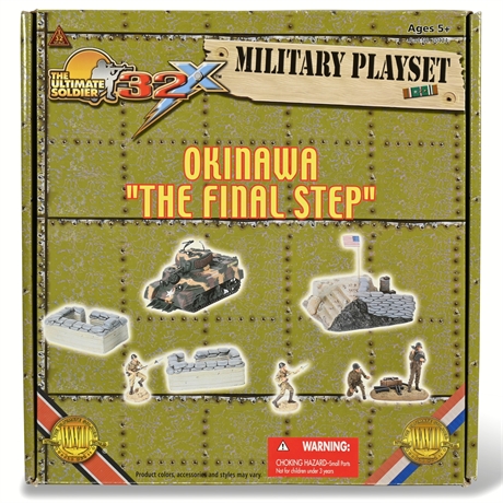"Okinawa The Final Step" Military Playset
