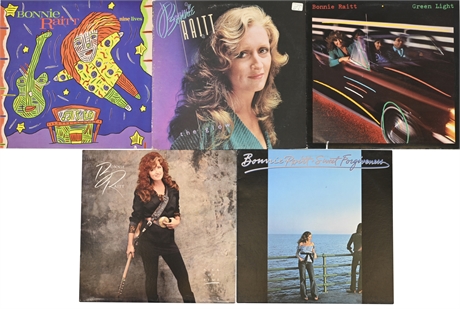 Bonnie Raitt 5 Albums (1977-1989)