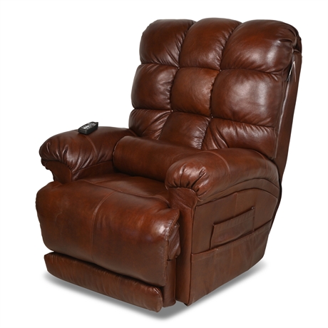 Leather Power Recliner By Jackson Furniture