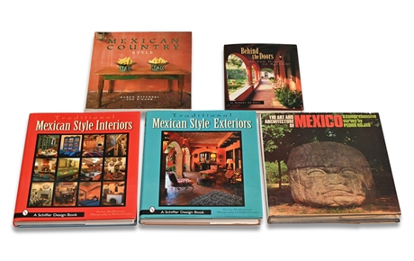 Mexican Living Coffee Table Books