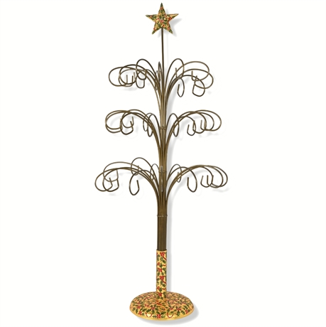 Cloisonné Christmas Ornament Display Tree