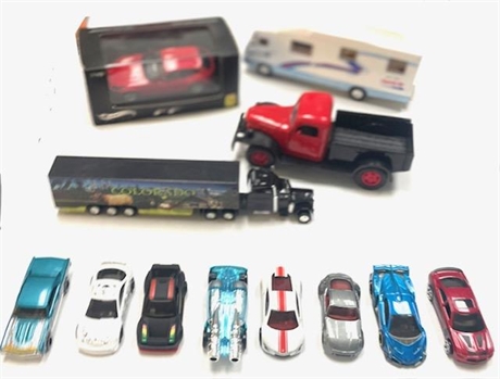 Die Cast Vehicle Lot