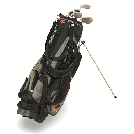 Knight Golf Clubs & Hunter Golf Bag – Beginner-Friendly Set, 10 Clubs