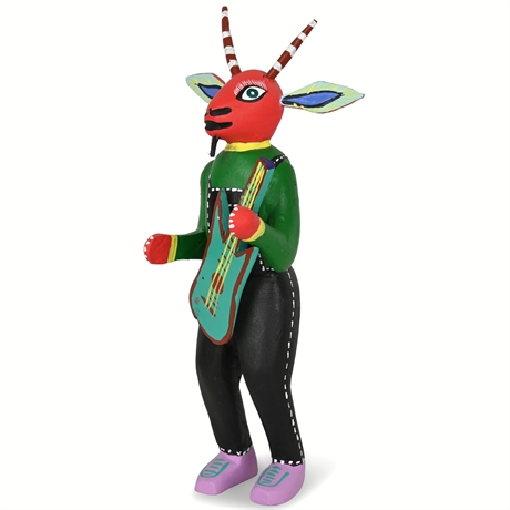 Mexican Folk Art Goat Alebrije