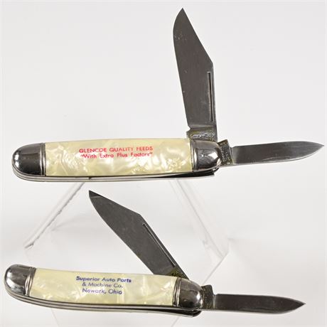 Salesman Sample Pair of Imperial Jack Knives