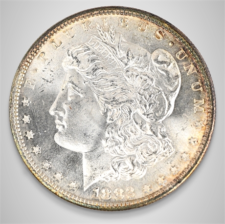 1882-S Morgan Silver Dollar – San Francisco Mint – .900 Silver