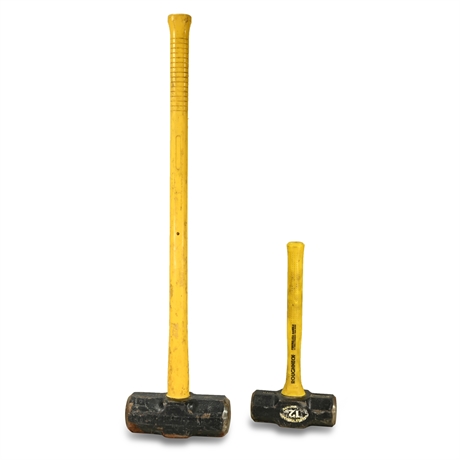 Sledge Hammers w/Fiberglass Handles