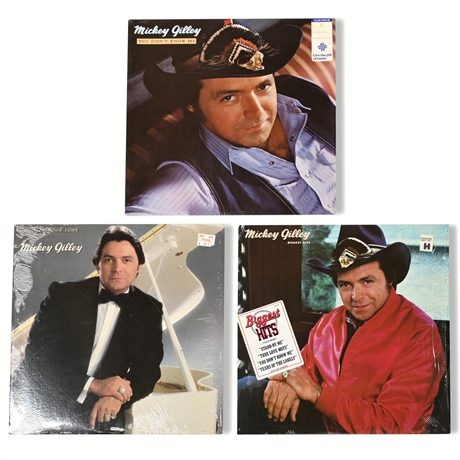 Mickey Gilley LPs