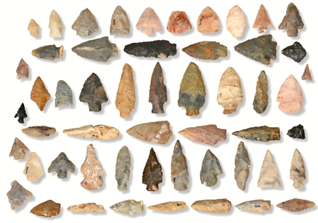 Benton Broad Stem Arrowheads