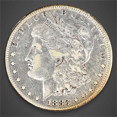 1883 Morgan Silver Dollar – San Francisco Mint – .900 Silver