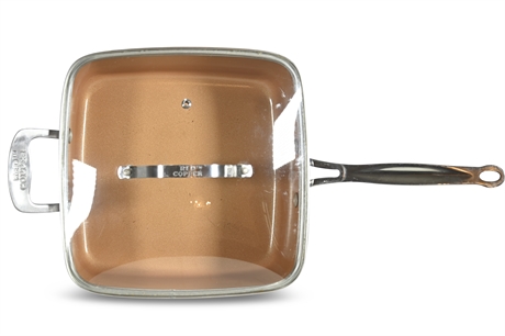 Red Copper Fry Pan