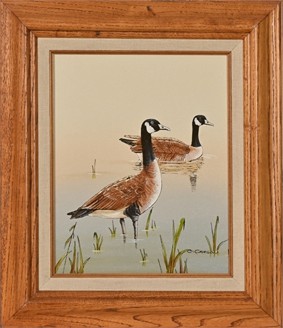 C.Carson Canadian Honkers' Original Painting