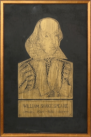 William Shakespeare Gravestone Rubbing